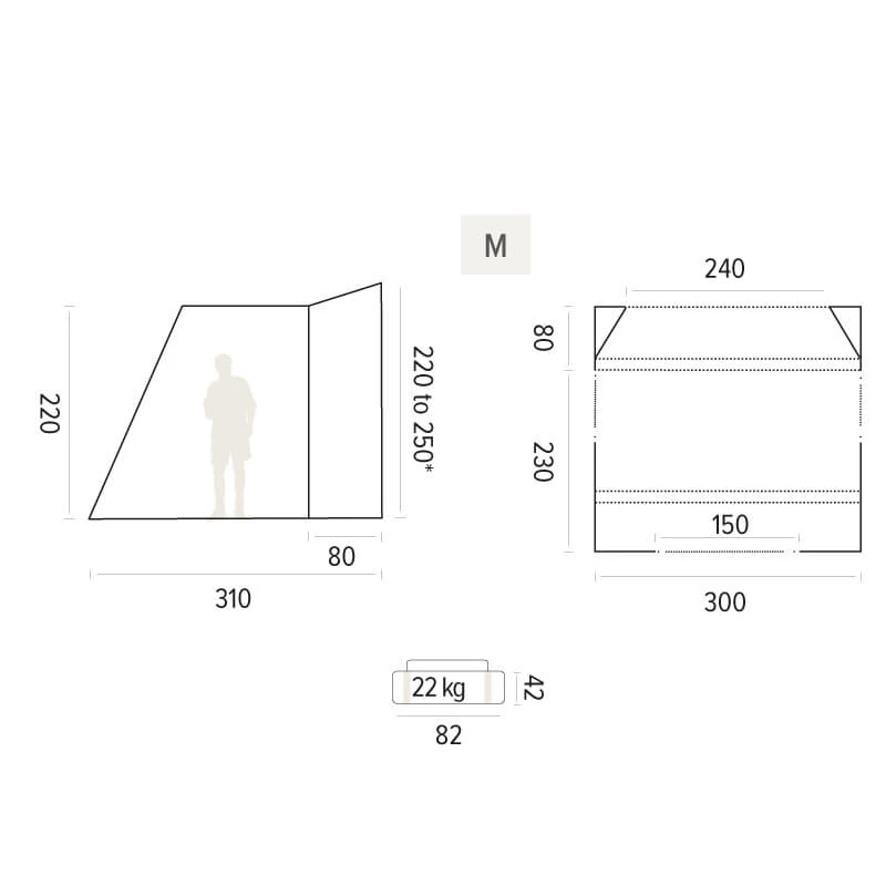 Auvent De Camping-car Gonflable BALI 8 Auvent De Camping-car Gonflable BALI – Image 6