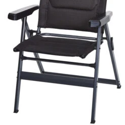 Fauteuil Camping Premium Noir -Magasin De Matériel De Camping En Plein Air fauteuil premium noir 3