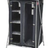 Meuble De Rangement Avec Penderie Gris/noir -Magasin De Matériel De Camping En Plein Air meuble rangement pliant penderie