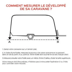 Auvent De Caravane GUERANDE 2,70m -Magasin De Matériel De Camping En Plein Air product 18