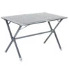Table Camping à Clayettes Aluminium 115 Cm -Magasin De Matériel De Camping En Plein Air table alu 115 cm