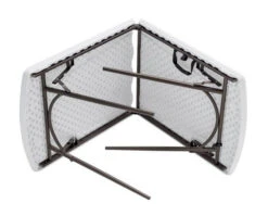 Table Polyéthylène Pliage Central 180 Cm -Magasin De Matériel De Camping En Plein Air table polyethylene pliante 180 6